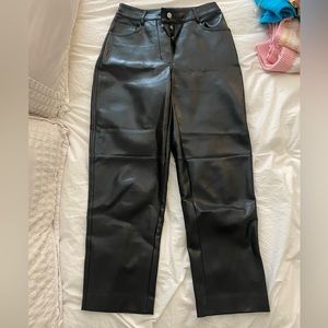 Aritzia Leather Pants